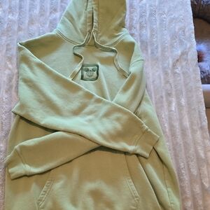 Disney Light Green Hoodie Sweater